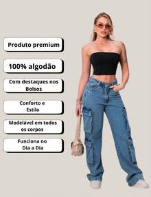 VIP BOX WIDE CARGO JEANS LAUNCH!!! - Rửa nhẹ - Xem 4