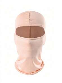 1件装男士滑雪面罩拉法帽颈套透气防风面罩，适合户外骑行