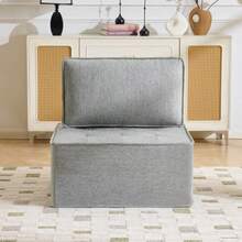 Einzelsofa, Kleine Sitzgarnitur,Wohnzimmer-Sessel,Sitzsack,Sofa Für Schlafzimmer, Gästezimmer Oder Kinderzimmer - Light Grey - View 5