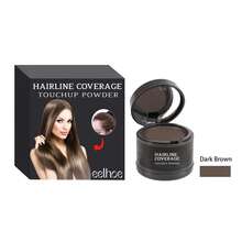 Hairline Filler Powder, Light Brown & Dark Brown, Sweat-Proof & Long-Lasting, Delicate Application Instantly Conceal Hairline And Hair Root, Waterproof Hairline Powder Filler For Natural Look,Suitable For Face, Hair, Eyebrows, Beard - 棕色 - 查看 7