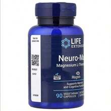 Life Extension Neuro-Mag,Magnesium L-Threonate,90 Vegetarian Capsules (48 Mg Per Capsule) - 3 CÁI - Xem 7