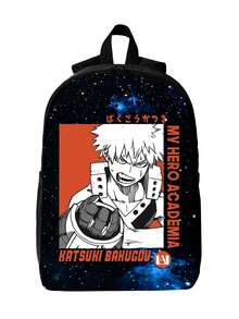 Bakugo Katsuki,My Hero - Black - View 2