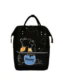 Classic Cartoon Canvas Backpack And Tote Bag - Multifunctional Square Backpack With Large Capacity - Fashionable Commuter And Travel Backpack - Perfect Choice For Students Or Holiday Gifts, Camping - Multicolor - View 10