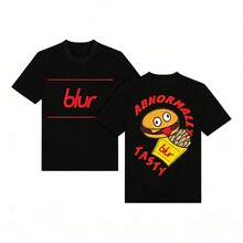 Camiseta gráfica de banda de rock para hombres, 100% algodón, cubierta de álbum, camisetas para hombres y mujeres, nueva moda de verano y primavera 2026, camiseta hiphop Y2k - Negro - Ver 10