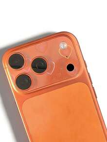 For IPhone 17/17 Air/17 Pro/17 Pro Max Hollow Laser Heart Lens Base Protective Film, One-Piece Full Coverage Transparent Base Film Anti-Scratch Anti-Oil, Lens Hollow Base Protection - Clear - View 9