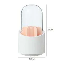 Fashionable Rotating Dust-Proof Large Capacity Makeup Brush Storage Bucket - Rotating Pen Holder - View 5