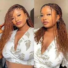 Afro Kinkys Bulk Human Hair 16-Inch 50g/Bundle Natural Black Mini Twist Human Hair For Microloc Loc Repair Twist Braids - Bleachable And Dyable (1 B 16 Inch) - S6 - View 3