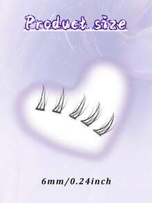 10Rows 200 Clusters Wholesale Bottom Eyelashes ,C Curl,Segmented Natural Manga Eye, Clear Band ,Individual Lashes For Daily Makeup Extension Eyelashes DIY At Home ,Soft & Be Convenient To Use - Black - View 9