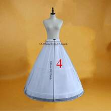 1pc Adjustable Waist Petticoat, Fluffy Round Crinoline Slip Suitable For Wedding Dress, Extra Puffy A-Line Pleated Skirt For Wedding Party - Multicolor - View 14