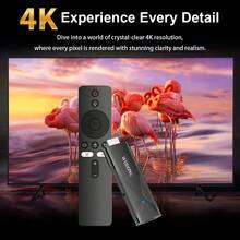W WUDUNG WUDUNG W08 PRO Android 10 TV STICK Allwinner H313 Smart TV Box 2GB 16GB 2.4G WIFI MINI TV Dongle - Black - View 5