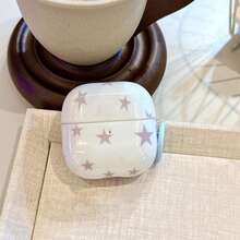 Korean Style Minimalist Tri-Color Star Hanging Ring Earphone Case Compatible With Huawei Freebuds 7i Earphone Case Pink, New Freebuds 2 Earphone Case Blue, Freebuds SE3 Minimalist Earphone Case Yellow, Pro 3 Cute Korean Style Earphone Case - Multicolor - View 8