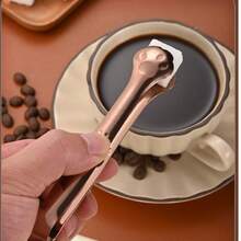 1/5/10 قطعة مشبك على شكل بصمة قط من الفولاذ المقاوم للصدأ، مبتكر وجميل، مضاد للانزلاق والحرق، مناسب لمكعبات الثلج والوجبات الخفيفة والسلطات والحلويات ومشابك الخبز ومشابك اللحوم المشوية - متعدد الألوان - مشاهدة 7