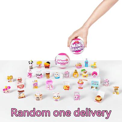  ZURU Mini Brands Fashion Series 3, Collectible Mystery Capsule, Toy For Girls, Realistic Miniature Baby, Playset And Accessories