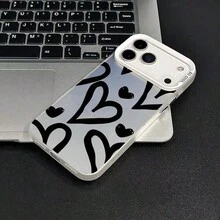 苹果phonecase透底799JPCYKiPhoneAir圣诞礼物17ProMax新年礼物SamsungGalaxyS22+5G男女朋友11生日礼物防摔 - 半透明シルバー - チェックする 5