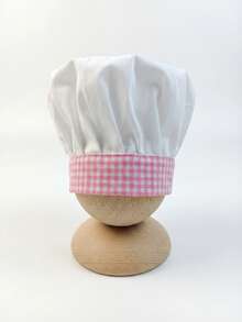 Newborn Photography Props Chef Hat With Scarf, Baby Photography Costume Chef Apron Hat Set, Striped Chef Hat Outfit, Baby Party Gift - Multicolor - View 12