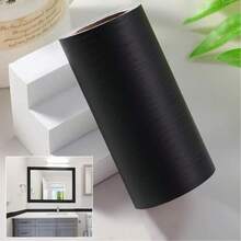 1 Stück wasserfeste selbstklebende PVC Sockelleiste - moderner nordischer Stil, Holzmaserung Textur, einfache Installation, geeignet für Wohndekoration - Verschiedenfarbig - Übersicht 10