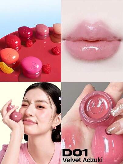 COLORKEY丰盈亮泽唇釉，高光泽镜面妆效，唇膏，多用途，腮红，防止嘴唇干燥皲裂，保湿唇釉，高光泽，高显色度，持久不脱妆，可用于脸颊、嘴唇和眼部，品牌彩妆，适合女性和女孩，秋冬季节完美之选，Y2K时尚，生日、情人节、派对必备，最佳颜色，情人节、母亲节。