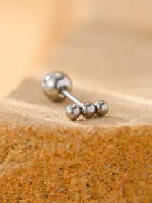 三顆球橫排-銀色