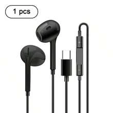 带麦克风和线控的有线耳机，兼容苹果、vivo、OPPO等品牌手机。 - 彩色 - 查看 12