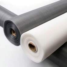 加厚加固蚊帐，可自行安装，防尘，防蚊，透气，适用于卧室、阳台和窗户。 - 淺灰色 - 查看 5