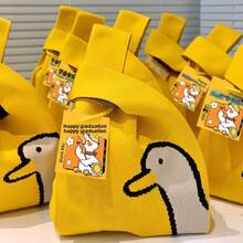 Men Tote Bags - B-heart Flower Light Pink [90g] - View 10