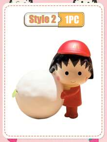 Chibi Maruko-Chan X McDonald's Joint Collaboration Themed Merchandise Figurine Limited Edition Gift Set, Happy Park Children's Stationery Set - Multicolor - View 17