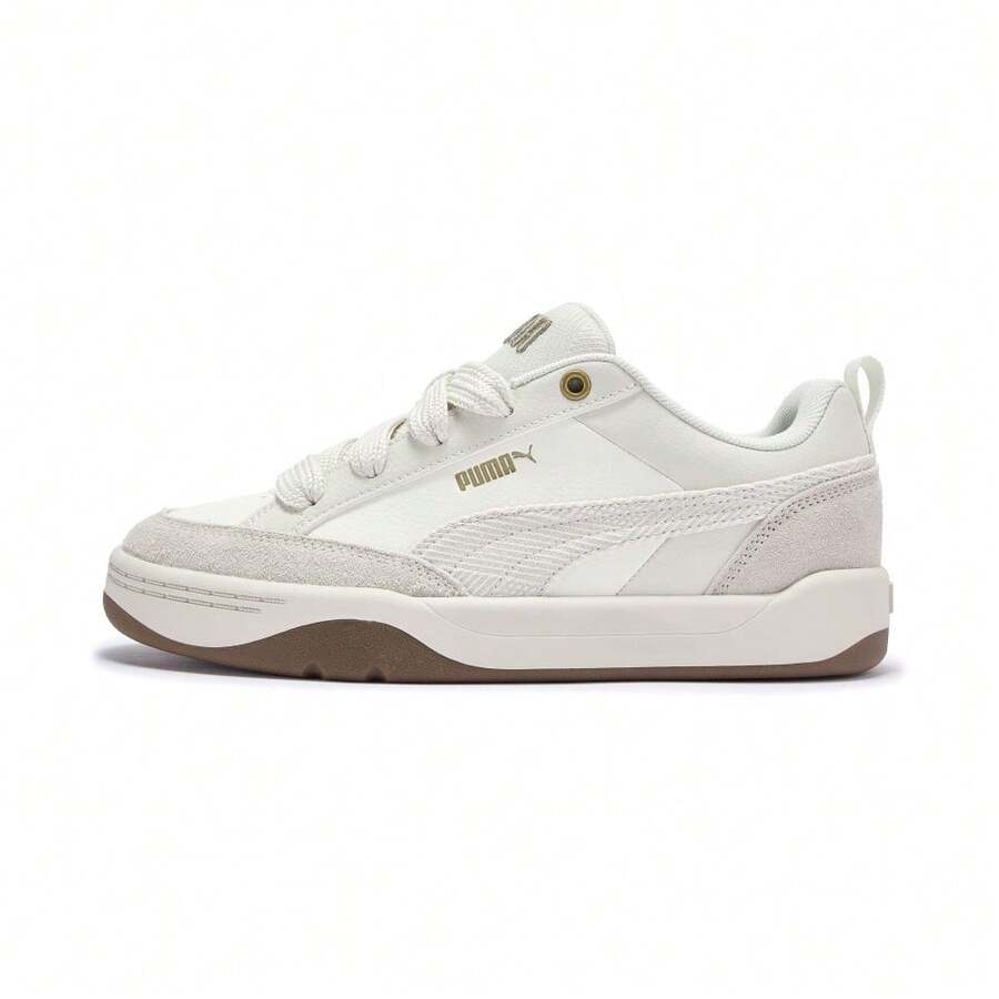 Puma 男女通用公园休闲低帮运动鞋 40646301 - 米色 - 查看 1