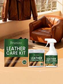 皮革护理套装 - 日常家具、皮革服装、皮革包袋清洁保养套装 - 彩色 - 查看 11