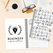 完整的紧急生活规划工具包和终极遗产规划师 - 15孔活页夹，包含145+页 | 丧葬安排、身后事准备、遗嘱、授权委托书、医疗指示 | 带标签分隔页和清单的A-Z生活管理指南 | 耐用且易于使用的临终规划工具 - 黑與白 - 查看 7