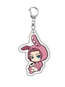 2025新款蓝色 - 监狱蓝锁1号蜂窝亚克力钥匙扣，动漫周边，Chire Leopard，国战连幻亚克力挂件 - 节日礼物 - 生日礼物 - 动漫爱好者礼物 - 彩色 - 查看 18