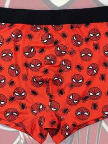 Disney 1pc Spider-Man Men's Briefs, Skin-Friendly Elastic Fitted Comfortable Boxer Briefs, All Season - Multicolor - View 3