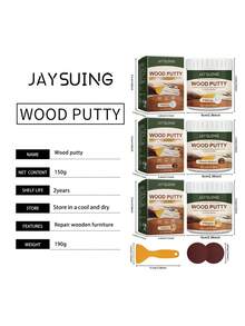 一套 - 木器涂料、木器填料、用于覆盖裂缝和缝隙的木器涂料、涂鸦修补剂、多用途修补漆 - 墙面修补产品，节日佳礼，馈赠亲朋好友的理想之选 - 150g - 查看 7