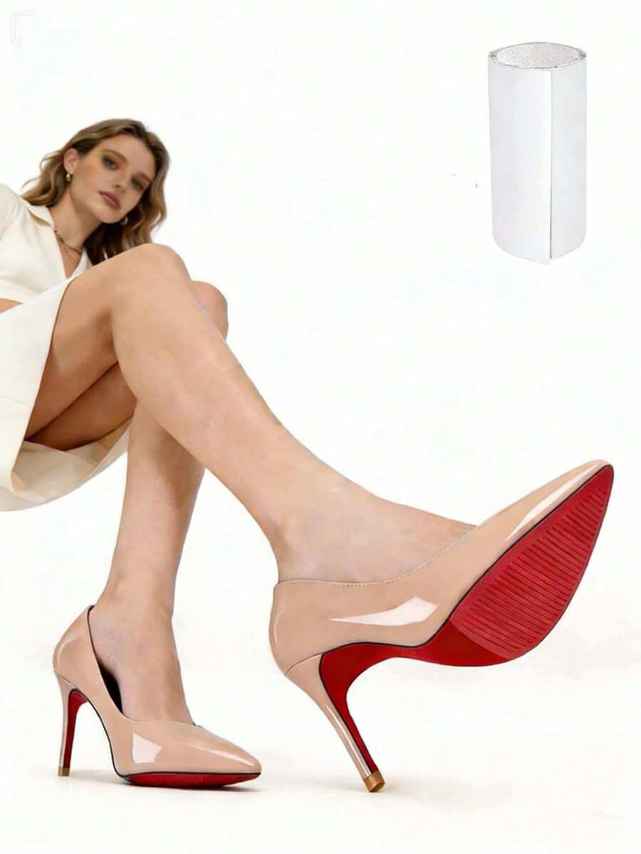 1pc High Heel Sole Anti-Skid Pad, Sole Protector,Hiking Gear,Boots For Women,Travel Essential,Shoe Accessories,Shoe Mat,Anti-Skid Enhancement Noise Reduction Self-Adhesive Trimmable Wear-Resistant. - Multicolor - View 1