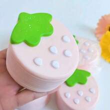 畅销PU慢回弹草莓慕斯蛋糕挤压玩具，学生减压玩具，粘性柔软 - 彩色 - 查看 3