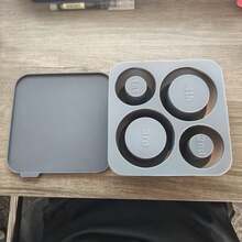 4pcs Reusable Silicone Ice Cube Tray Mold, Fits 20oz, 30oz, 40oz Insulated Tumblers, Compatible With Stanley