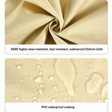 Umbrella Cover Cantilever Heavy Duty Waterproof Parasol Cover Outdoor Patio Umbrella Cover 600D Fabric 260x80x58 ... - Umbralla2 - View 3