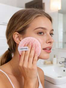 8pcs Makeup Sponge Set, Includes , Triangle Powder Puff, Cleansing Puff, Soft Application, Dual-Use Powder Puff - Pink - View 7