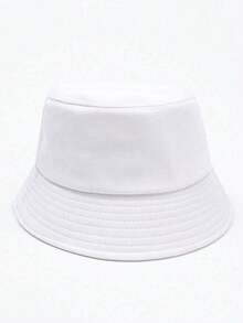 1pc Unisex Summer Travel Beach Sun Hat, UV Protection, Bucket Hat - Bucket Hat - View 10