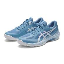 Asics Men's Badminton Shoes COURT HUNTER FF, Minimalist & Comfortable Everyday Badminton Shoes, 1071A111-401 - Blue/white - View 3