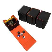 100+ Trading Card Deck Box Game MTG Trading Card Holder PU Deck Box Deck Storage Box - Multicolor - View 9