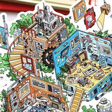 Bộ 3 tờ/túi sticker, sticker phong cảnh cỡ lớn, sticker phong cảnh nhiều lớp kiểu cổ điển, đồ dùng làm sổ lưu niệm và phụ kiện sổ tay, dùng để trang trí khung ảnh, máy tính, ốp điện thoại, cốc nước, tạp chí cũ, hộp bút, vali và bàn làm việc, sticker cá nhân hóa, đồ dùng học tập, quà Giáng sinh, quà tặng cho phụ nữ, sticker trang trí sổ lưu niệm, sticker văn phòng phẩm dễ thương, đồ dùng làm sổ lưu niệm. - Nhiều màu - Xem 5