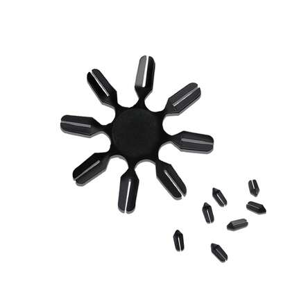 40pcs Black PVC Dart Wing Protectors - High Quality Durable And Protective Accessory, Enhances Durability, Suitable For All Skill Levels, Holiday Gifts For Valentine's Day, New Year, Easter, Dart Accessories, Holiday Gift Items, Fashionable Wing Design, Protective Gear, Perfect Gift For Dart Enthusiasts