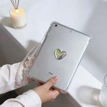 适用于 Redmi Pad Pro 12.1 英寸平板电脑的激光心形保护套，兼容小米 6s PRO/7S PRO 12.1 英寸，透明心形珠子适用于小米 7pro/7/6/6pro 11 英寸平板电脑，适用于 iPad SE 的软壳保护套，适用于 iPad SE K 8.8 英寸平板电脑。 - 無色 - 查看 3