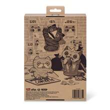 ZURU Fuggler Alley Cats 9英寸毛绒玩具（Yawper） - 滑稽丑陋的怪物毛绒玩具，长着人类的牙齿，可收藏的毛绒玩具，适合儿童、青少年、成人和爱猫人士 - Yawper - 查看 7