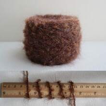 Loop Yarn Handmade DIY Yarn Ball, Soft Skin-Friendly Yarn, Used For Knitting And Crocheting Bags, Scarves, Sweaters, Hats, Handmade Brooches And Other Items, 50g/ Roll. Explain - Multicolor - View 12