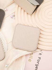 1 PC DIY Stainless Steel Table Makeup Mirror Perfect Gift For Wedding Party Birthday Valentine's Day Graduation And Mother's Day To My Friend Great Quality Compact Size For On-The-Go Beauty, Compact Vanity Mirror, Pocket Mirror, Small Mirror, Living Room Home Bedroom Bathroom House Decor, Travel Stuff, Wedding, Party, Birthday, Gifts For Men Mom Dad Best Friends Teacher, New Years, Accessories, Funny Gift, Makeup, Room Decor, Vanity, Makeup Accessories, Mirror, Vanity Mirror, Mini Mirror, Hand Mirror,Cheap,Stocking Stuffers,Makeup,Makeup Tools,Cheap Stuff,Gifts,Gifts For Women,Christmas Gifts - 彩色 - 查看 13