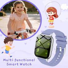 2026 New Kids Smart Watch, 1.83" Touchscreen, Ultra-Low Power Chip, Pedometer, Camera, Flashlight, Sleep Monitoring, Alarm, Camera, Photo Album, Games, Calendar, Countdown, Calculator, Stopwatch, Flashlight - Multicolor - View 7
