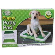 Inodoro de entrenamiento para mascotas estéticamente agradable, tapete de césped artificial, entrenador de inodoro portátil para interiores, adecuado para cachorros y mascotas pequeñas, entrenador de inodoro para cachorros, orinal para perros (color: verde) - Verde - Ver 5