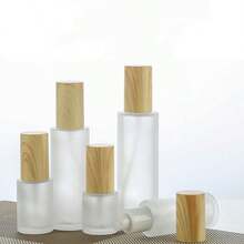 Frosted Perfume Bottle, Glass Spray Sample Bottle, Portable Cosmetic Refillable Bottle, Spray Lotion Bottle - Multicolor - View 1