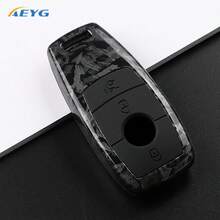 A、C、E、S、G、GLS、CLA 级 W213、W177、W205、W222、X167、W176 车型及 AMG 配件 ABS 碳纤维汽车钥匙扣套 - 賓士B款 - 查看 8